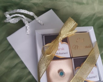 Personalized Eid chocolate box