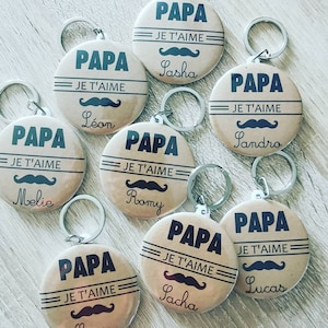 Porte clé papa je t'aime