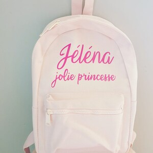 Sac à dos jolie princesse