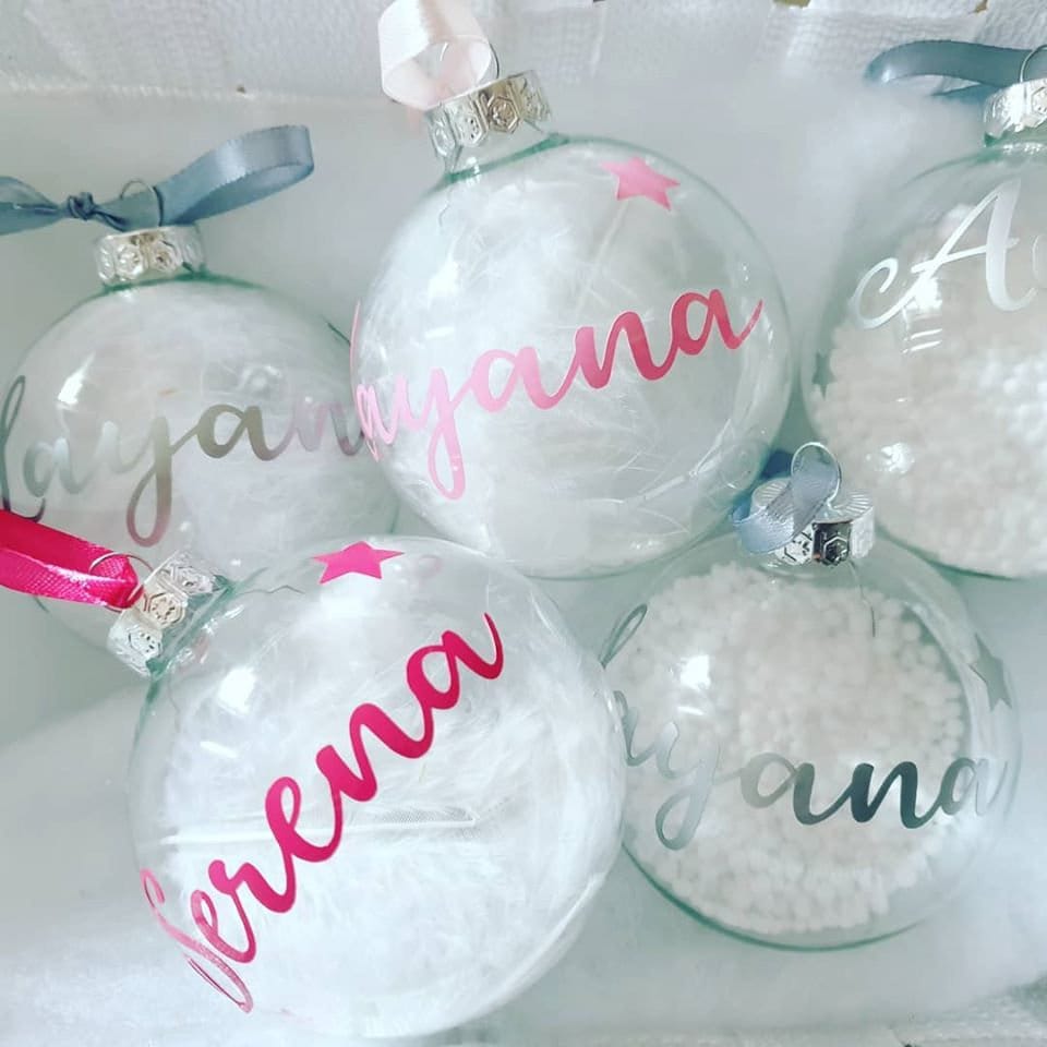 Boule de Noël Personnalisée