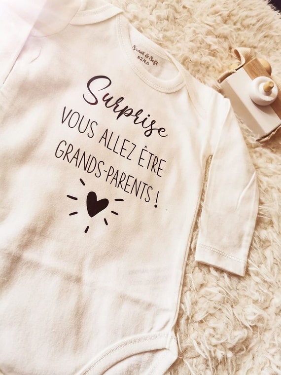 Body vous allez être grands parents Etsy Canada