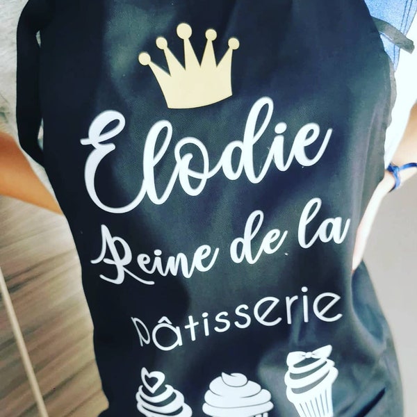 Tablier reine de la patisserie