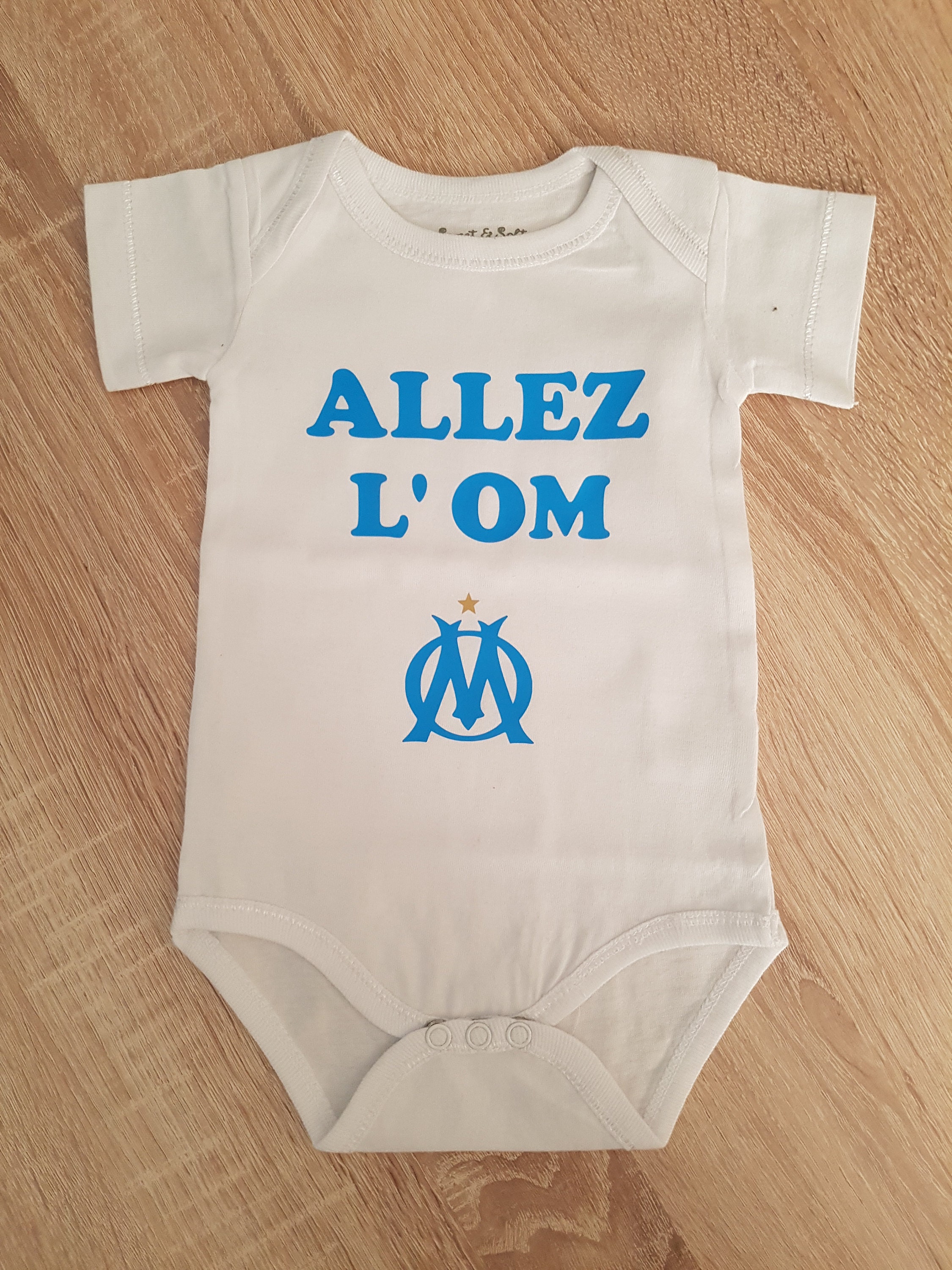 Pyjama bébé Fan de Marseille