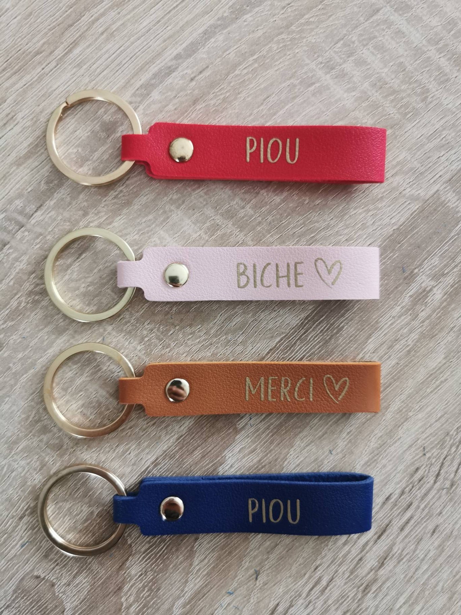 Porte-clés Vintage En Cuir Marron - Motif Cheval - Style Rétro Et Solide