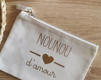 pochette nounou d'amour