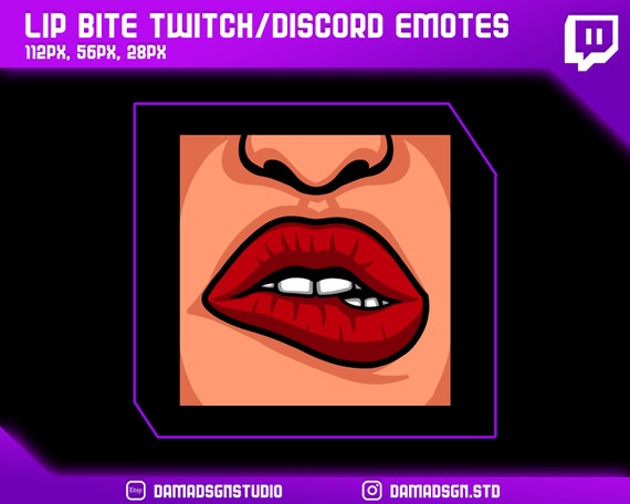Discord Lip Bite - Ki Wallpaper