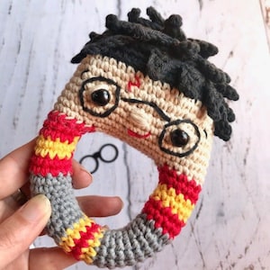 ENGLISH crochet pattern PDF Rattle Harry