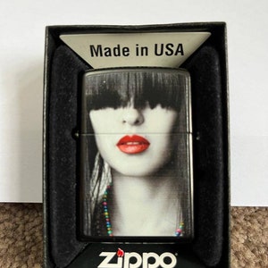 Red Lips Original Genuine Zippo Lighter