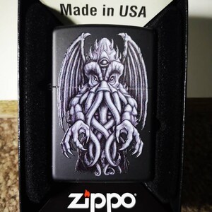 New WINGED MONSTER Original Genuine Zippo Lighter.