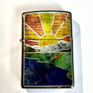 Sunset Design Original Genuine Zippo Lighter