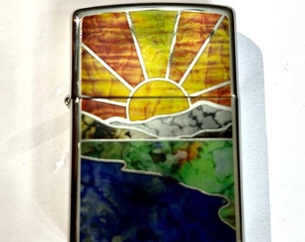 Accendino Zippo originale Sunset Design