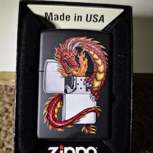 New Oriental Dragon Original Genuine Zippo Lighter