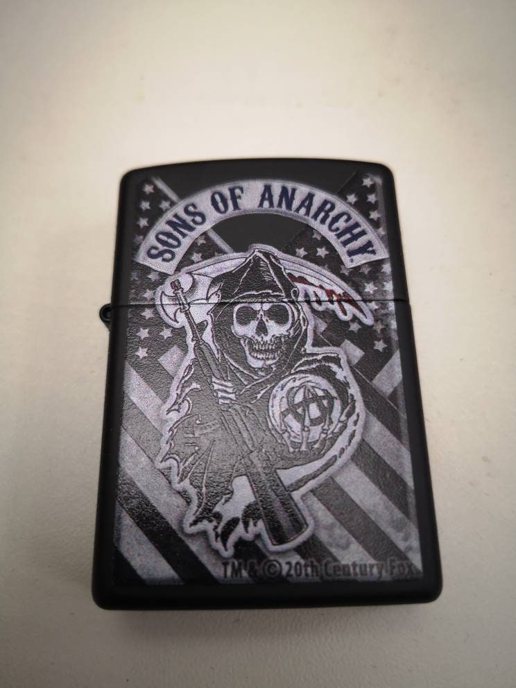 New Original SONS OF ANARCHY Genuine Zippo Lighter - Etsy