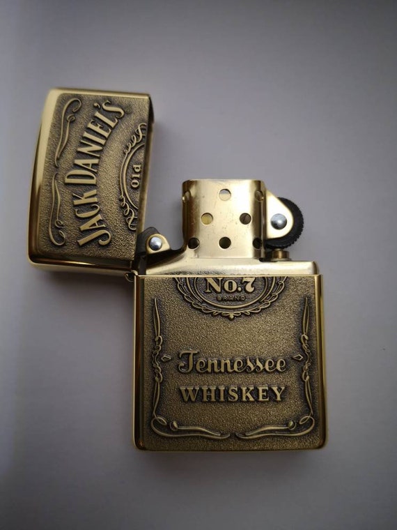 Original Gold Jack Daniels Genuine Zippo Lighter - Etsy