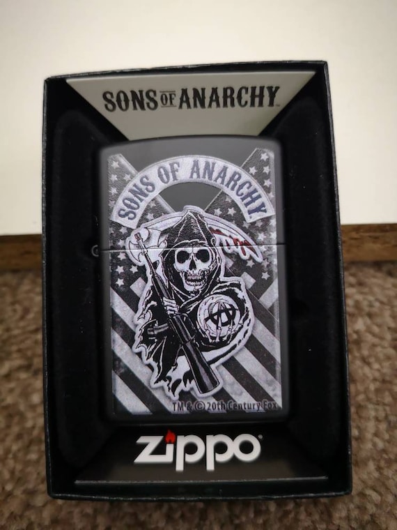 New Original SONS OF ANARCHY Genuine Zippo Lighter - Etsy