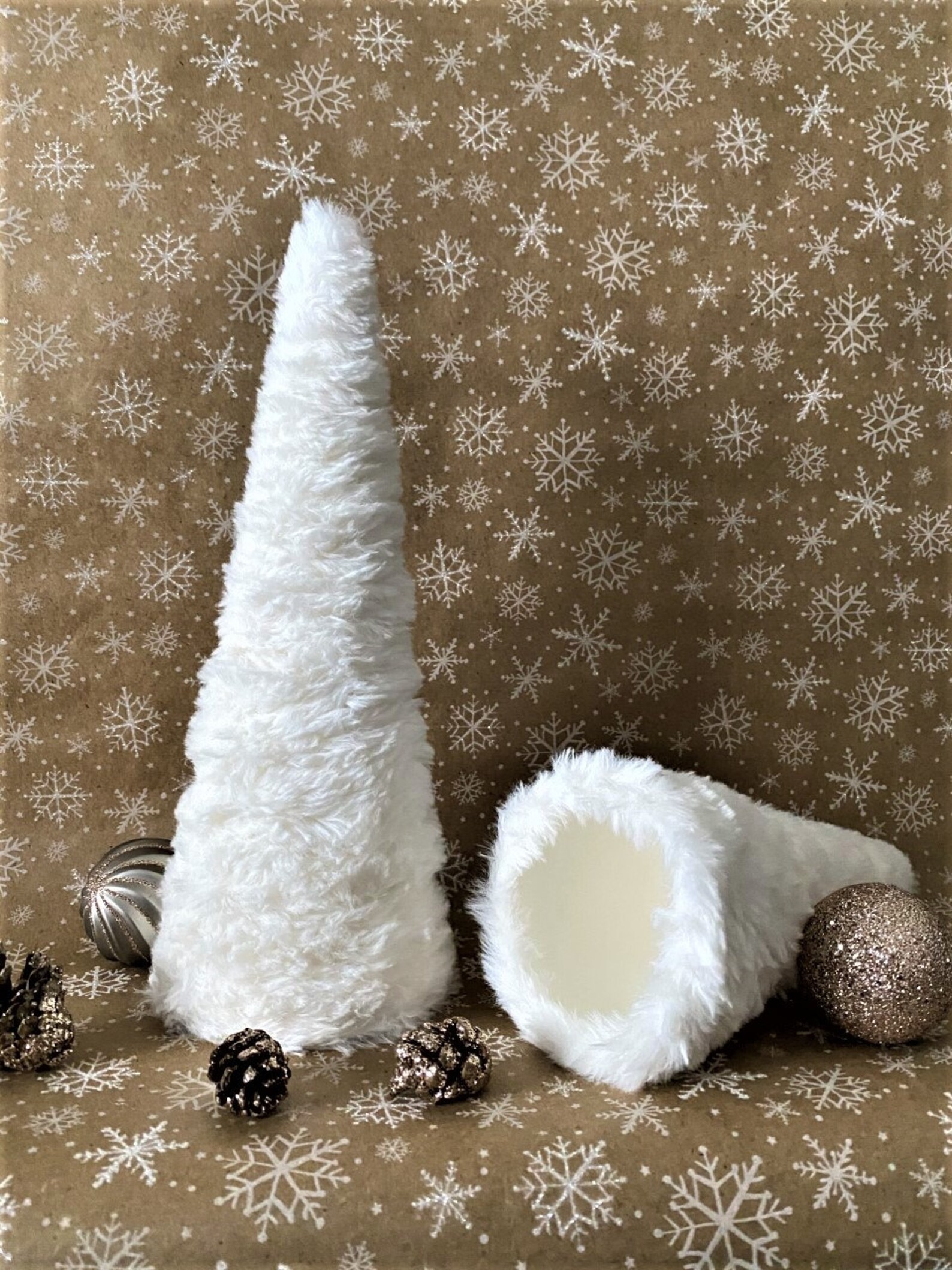 White Fur Christmas Trees Fur Christmas Tree Tree Etsy