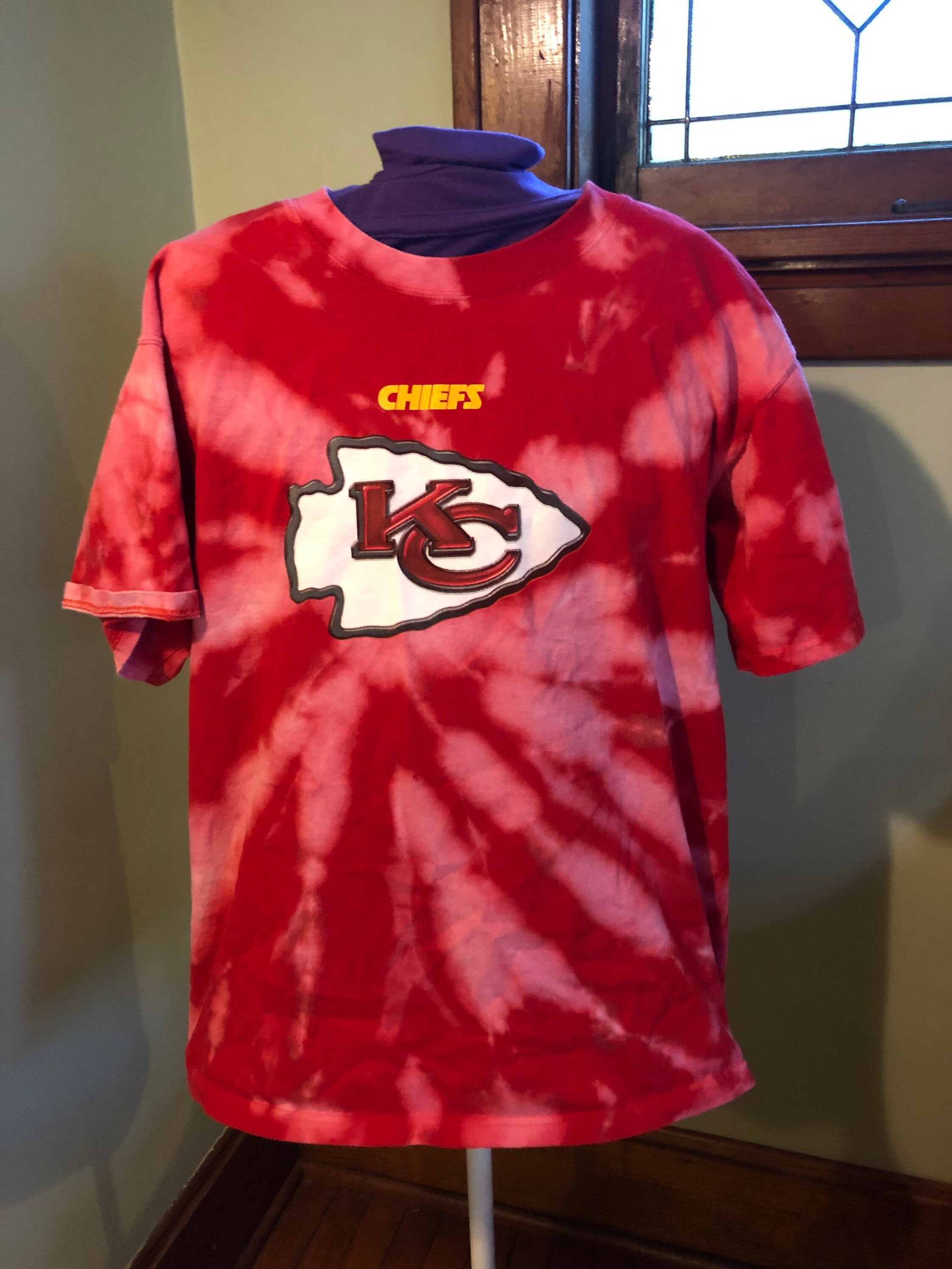 Tie Dye Kansas City Chiefs SZ Medium | Etsy