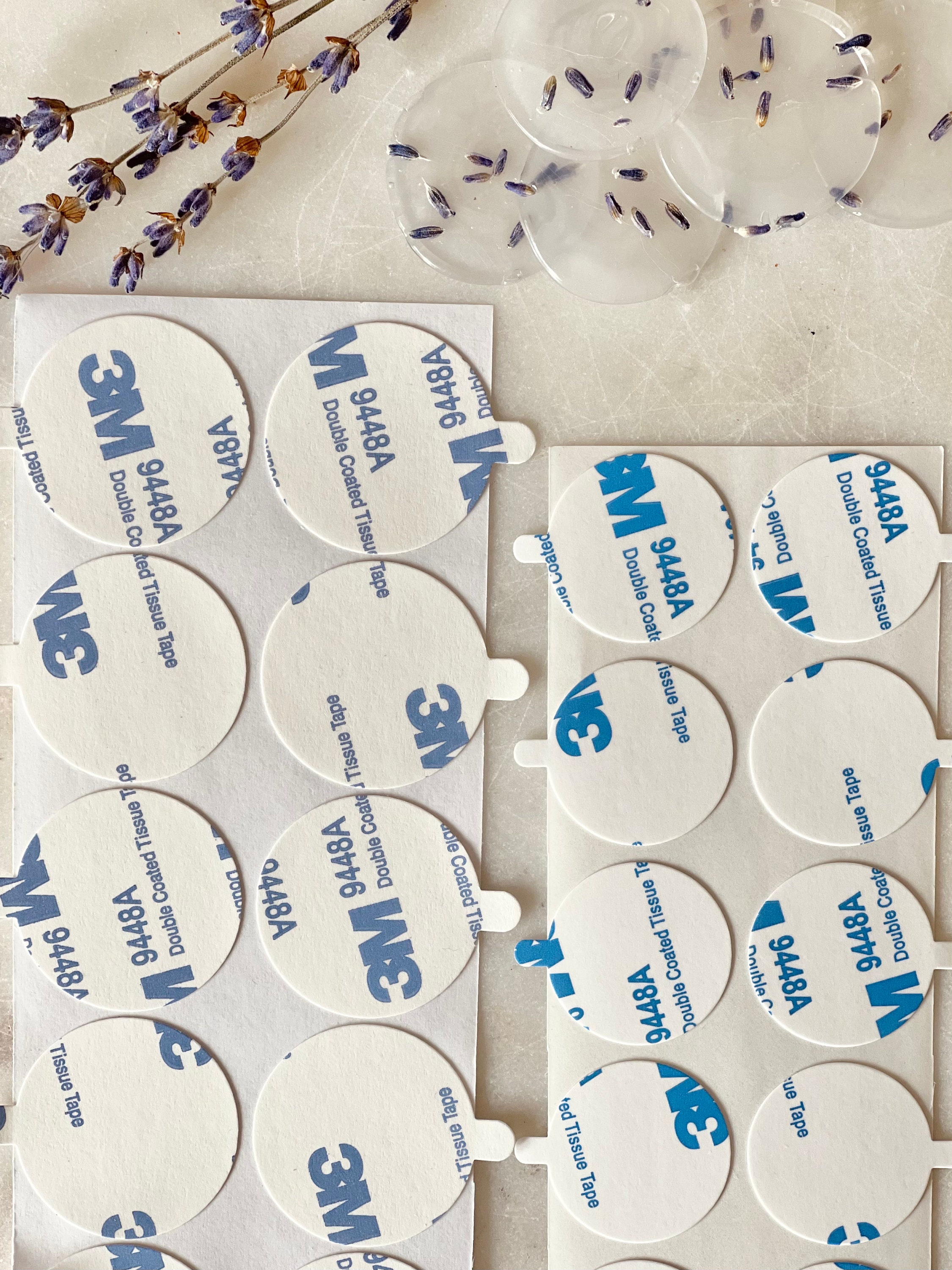 3M Double Sided Adhesive Stickers, Wax Seal Stickers, Backing ...