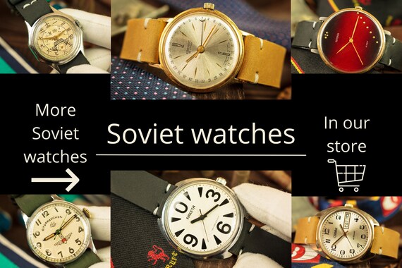 Wostok Soviet watch USSR watch Vostok watch Retro… - image 6