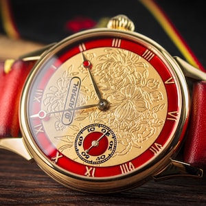 Orologio da matrimonio Orologio fatto a mano Orologio sovietico Orologio vintage Orologio URSS Orologio sovietico vintage Orologio retrò Orologio vecchio Regalo di nozze
