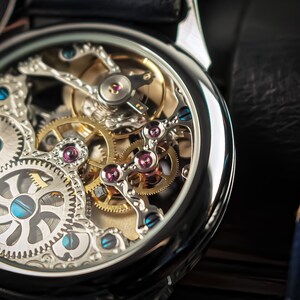 Skeleton watch