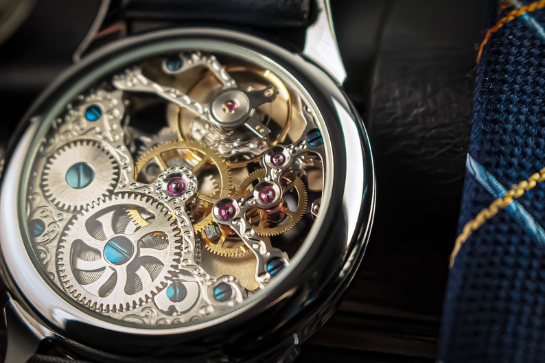 Skeleton watch