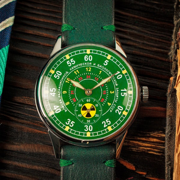 Pobeda watch Military watch Soviet watch USSR watch Old watch Retro watch Mechanical watch Vintage soviet watch Gift for husband