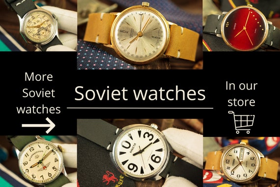 Minimalist watch Luch watch Soviet watch Vintage … - image 6