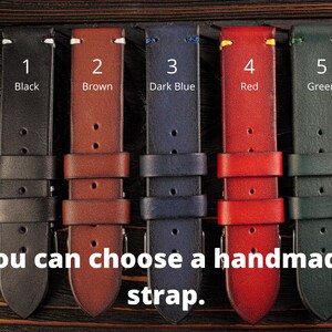 Leather strap