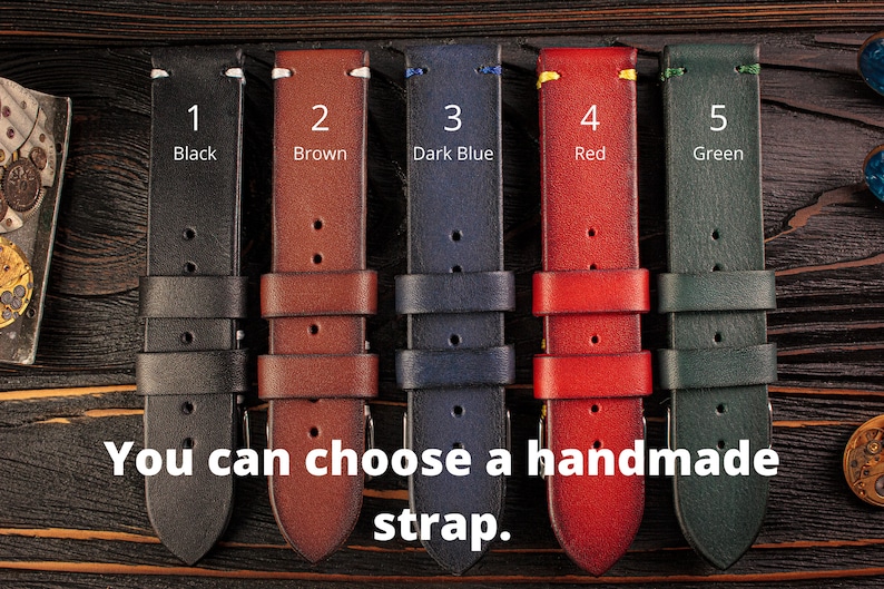 Leather strap