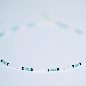 Classic Surfer Necklace, Seed Bead Necklaces for Women, Seed Bead, Necklace, Dainty Necklace, Dainty Jewelry, Layer Necklace, Gifts for Her