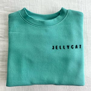 jellycat inspired crewneck, cute sweatshirt for kids and adults, puff vinyl sweatshirt, Plush-Inspired Cozy Wear, Jellycat-Inspired Hoodie