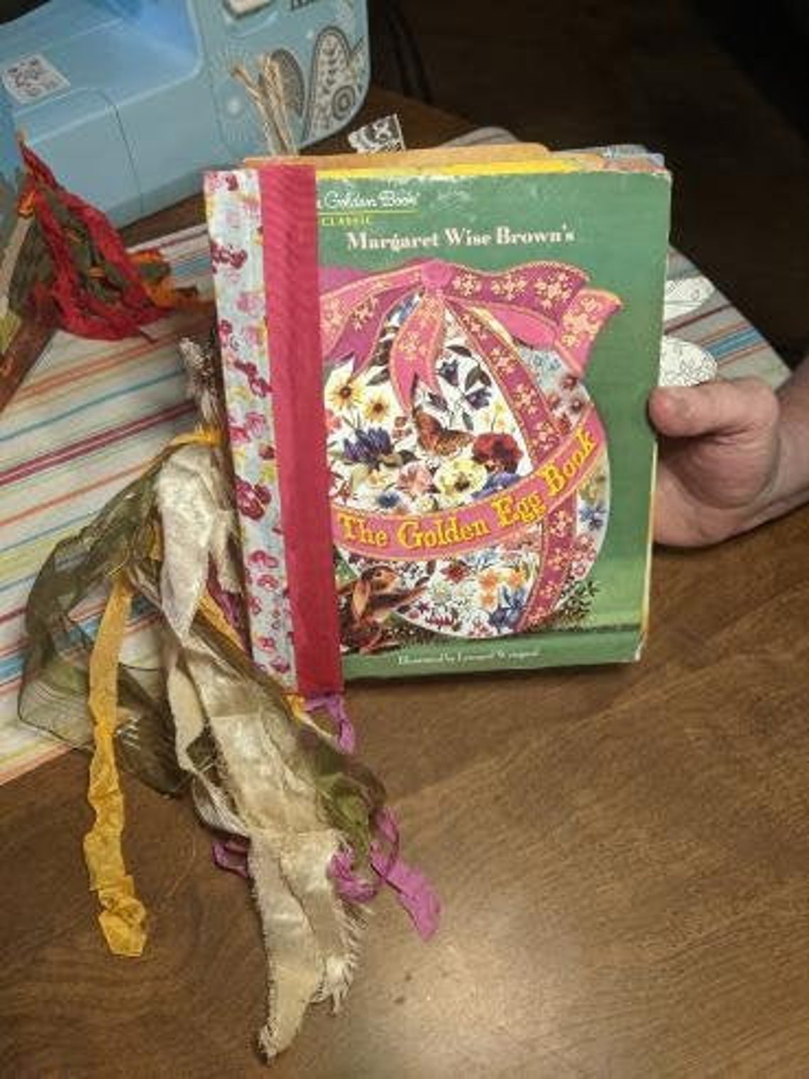 etsy little golden book junk journaly etsy little golden book junk journaly