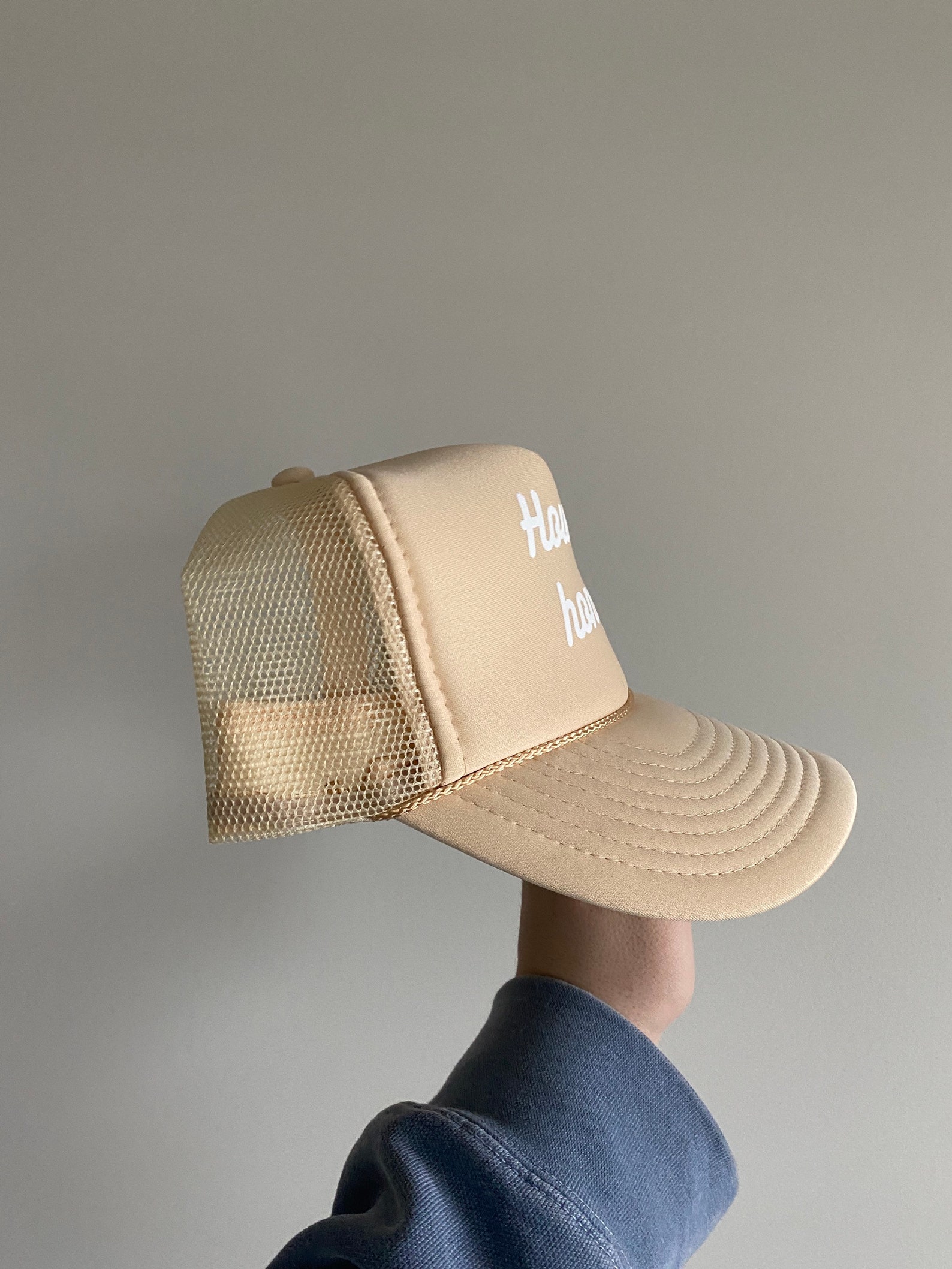 Howdy Honey Beige Trucker Hat | Etsy