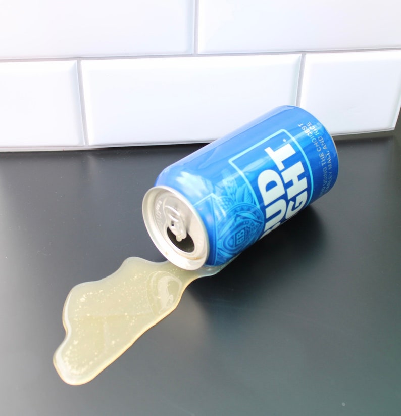 Fake Beer spill Fake bud light spill fathers day gift image 3