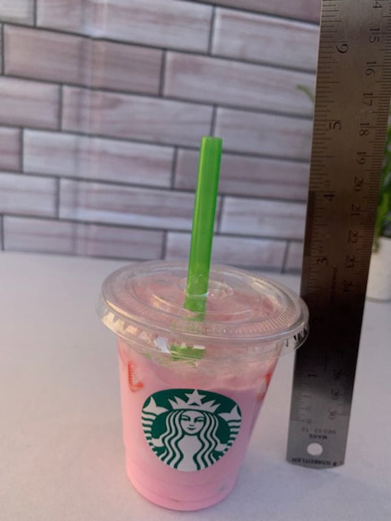 Mini Fake Drinks 3 Starbucks Drink 3 faux Drink Newborn Photo Prop