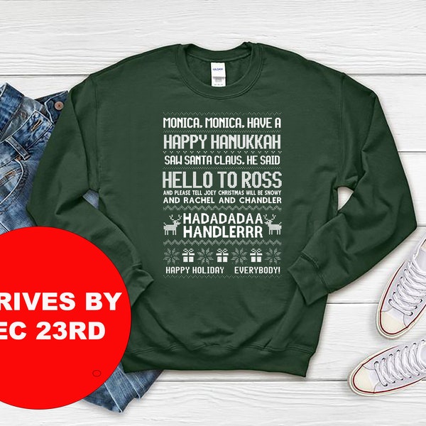 Friends Sweatshirt | Phoebes christmas song |