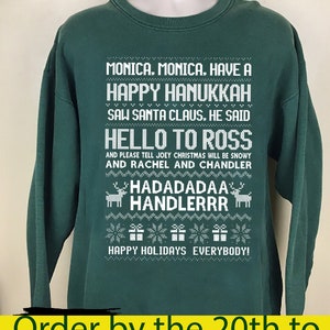 Friends Sweatshirt | Phoebes Christmas song |