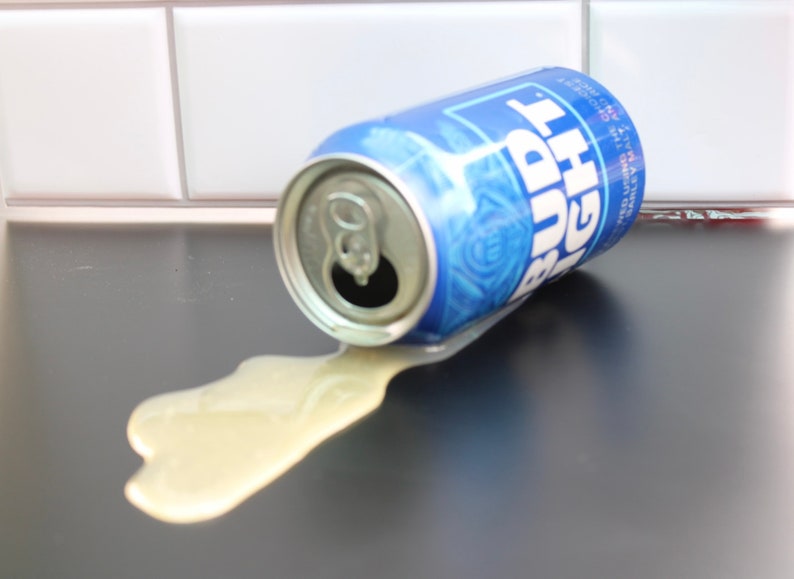 Fake Beer spill Fake bud light spill fathers day gift image 1