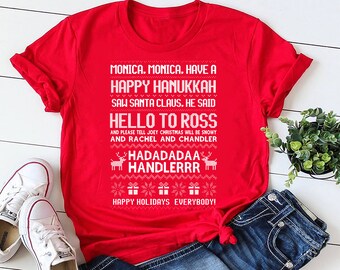 Friends Shirt Phoebe Christmas Song | Etsy