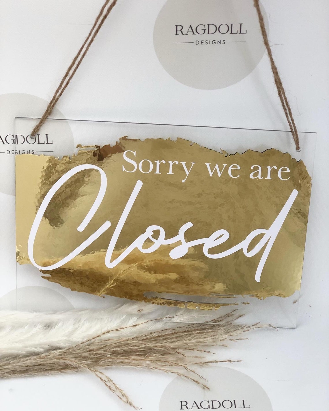 Open & Close Hanging Door Sign Business Sign Door Sign Etsy UK