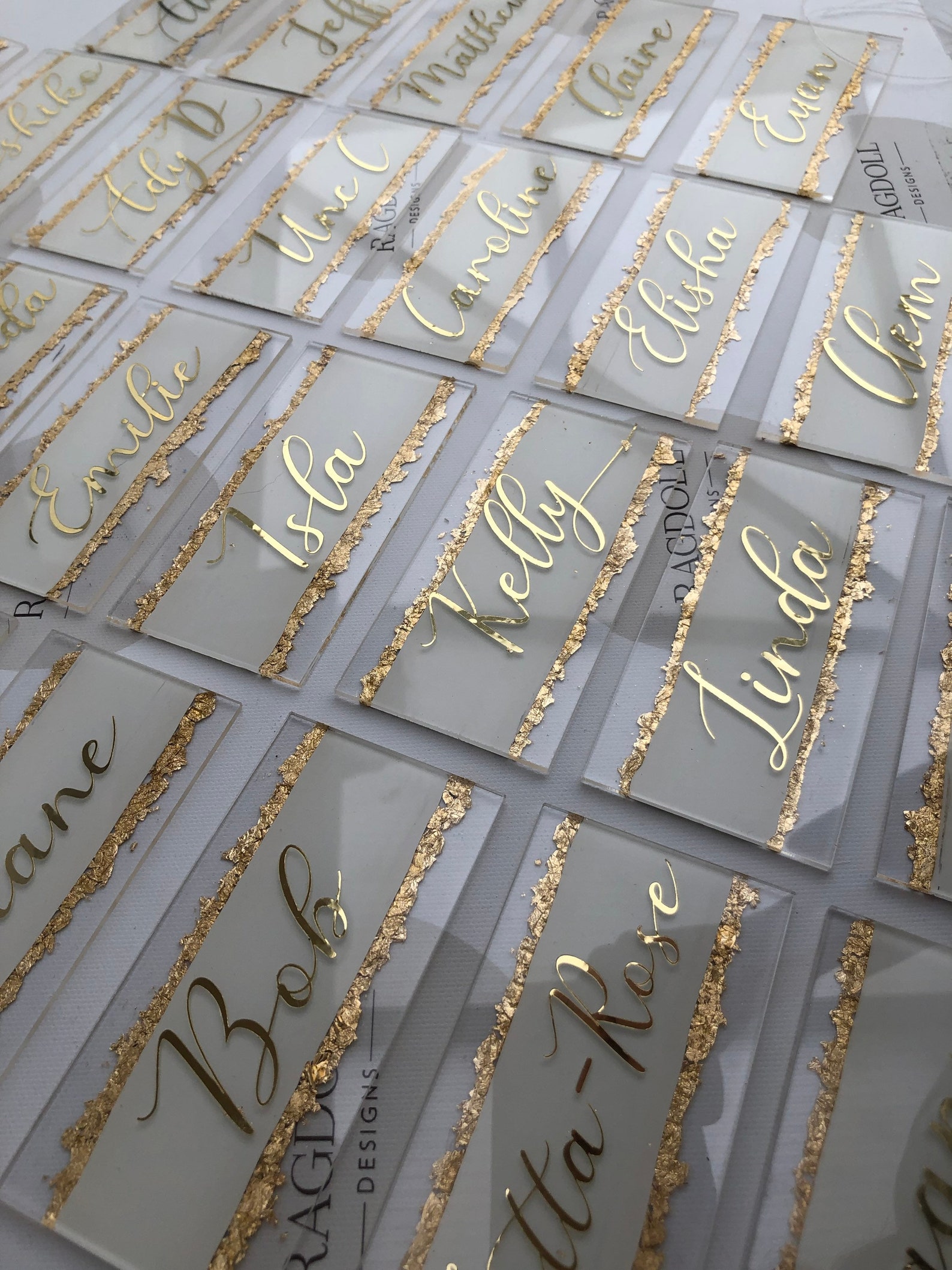 Wedding Table Place Names Table Decor Name Tags Etsy