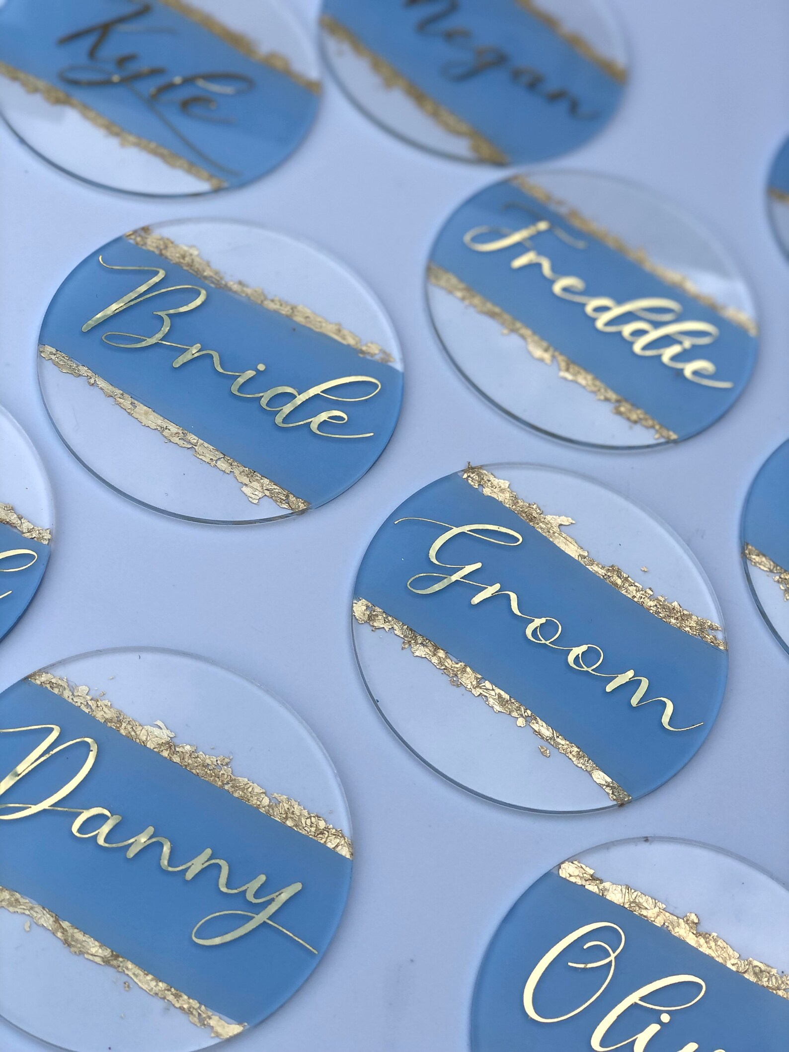 Wedding Name Place Cards Bundle Name Tags Table Decor Etsy UK