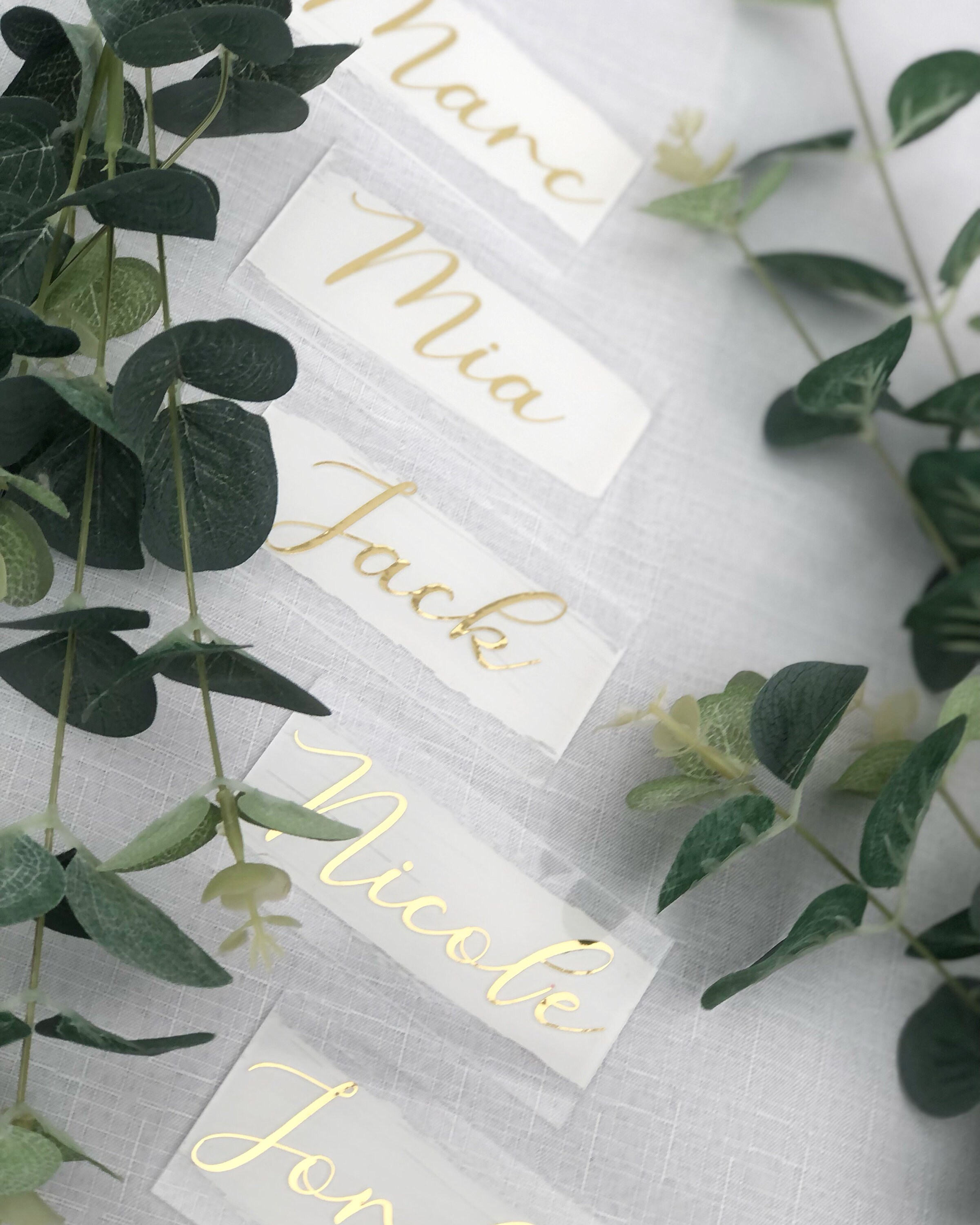 Wedding Name Place Cards Bundle Name Tags Table Decor Etsy UK