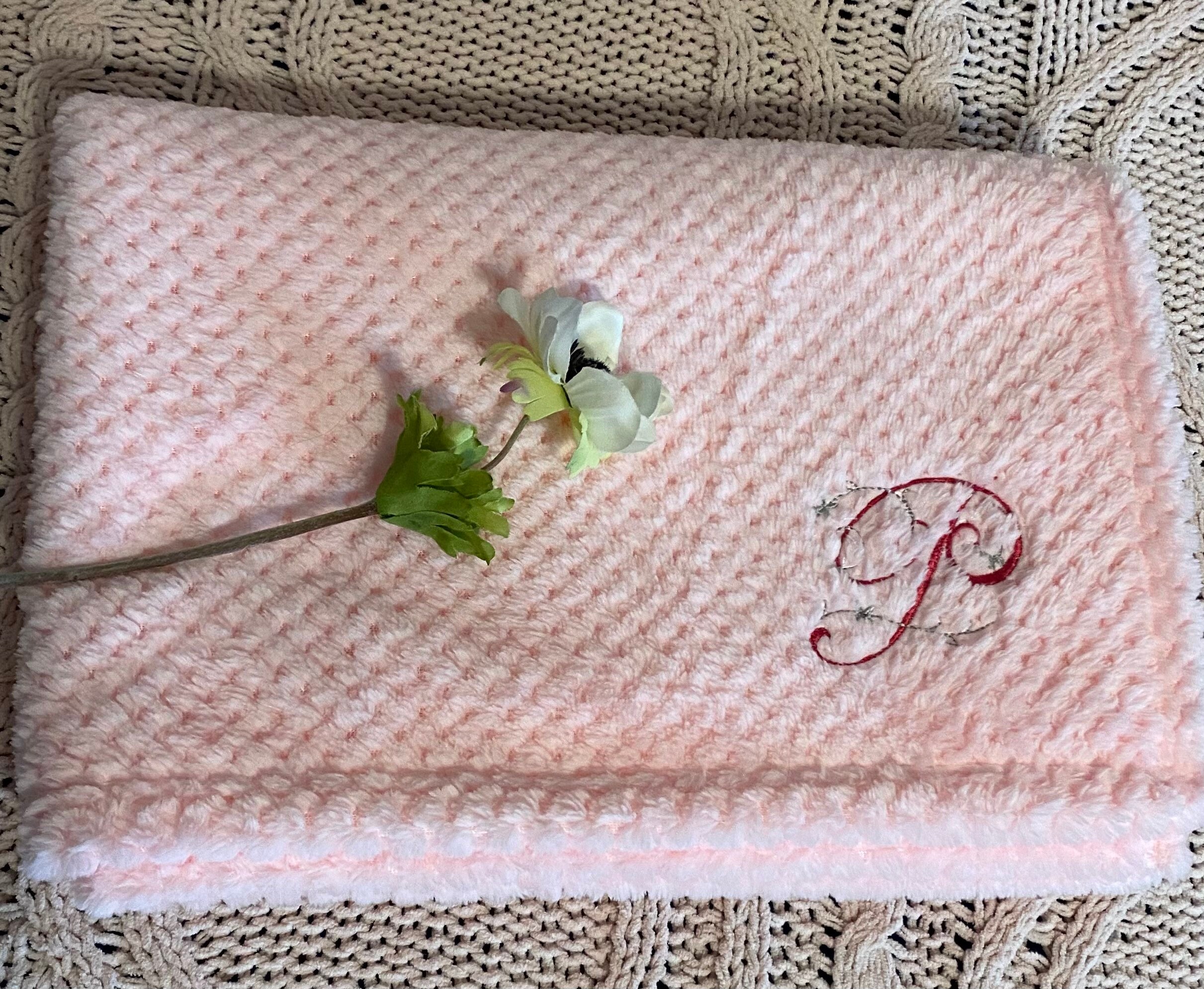 Personalised luxury baby blanket Etsy