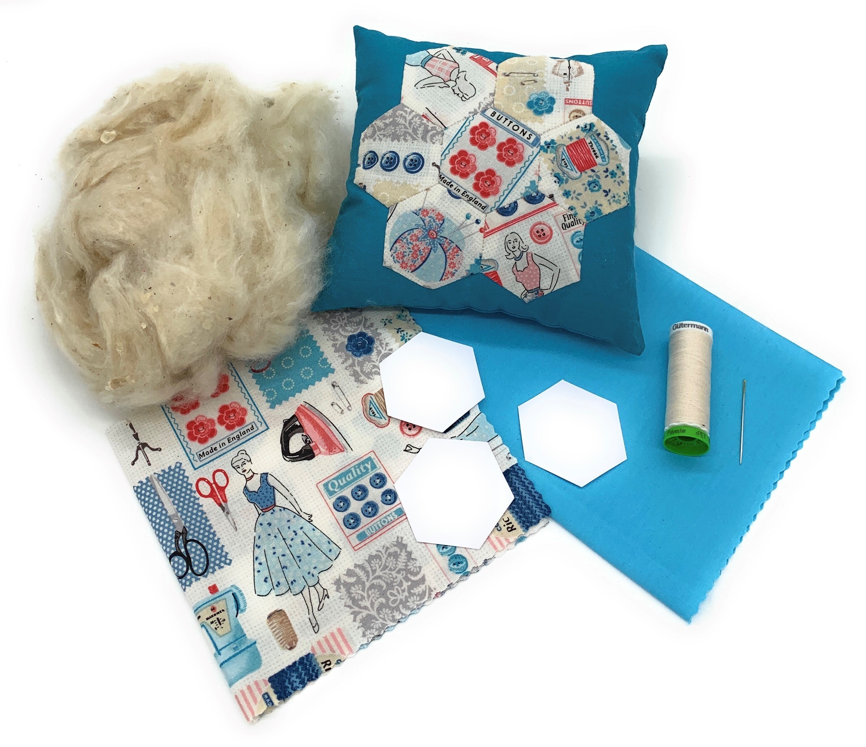 English Paper Piecing Make your own 'Pin Cushion' Etsy