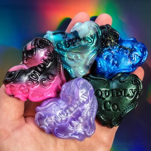 Mystery Squidly Co. Logo Squishy - Silicone Squish Fidgets