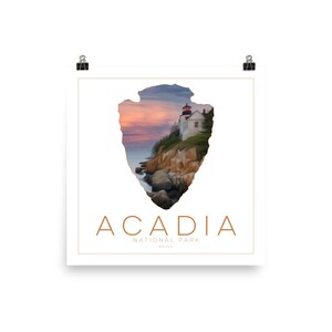 Acadia 10 x 10 Poster