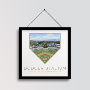 Dodger Stadium 10&quot; x 10&quot; (Digital Download)