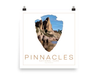 Pinnacles 10 x 10 Poster